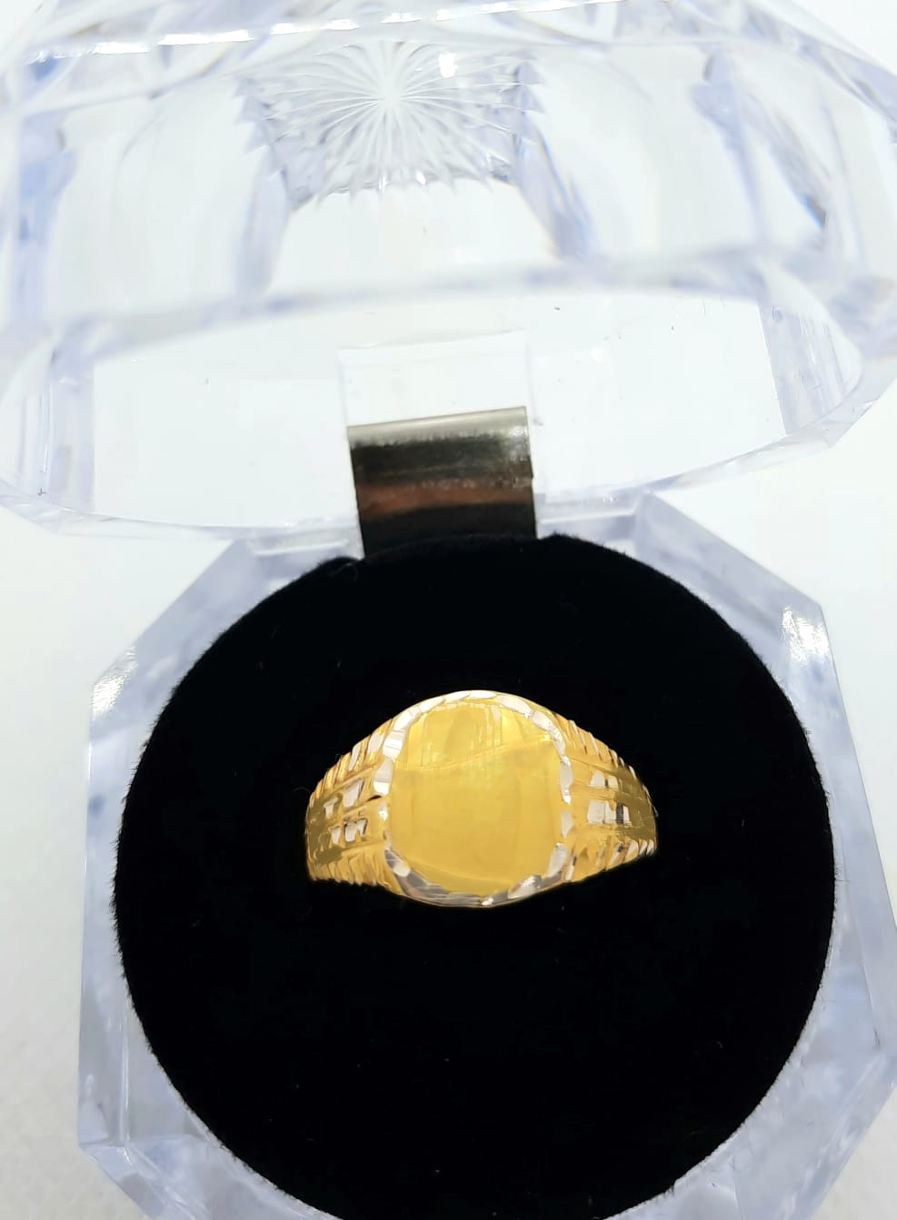 Gold Gent Ring